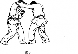 截拳道左直拳擊打頭部