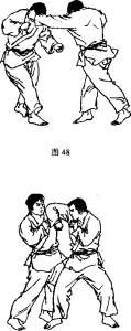 截拳道左平鉤拳右臂肘擊
