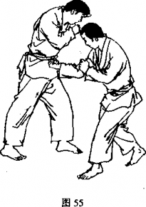 截拳道右平鉤拳擊打腹部