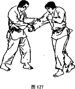 截拳道右手掛臂